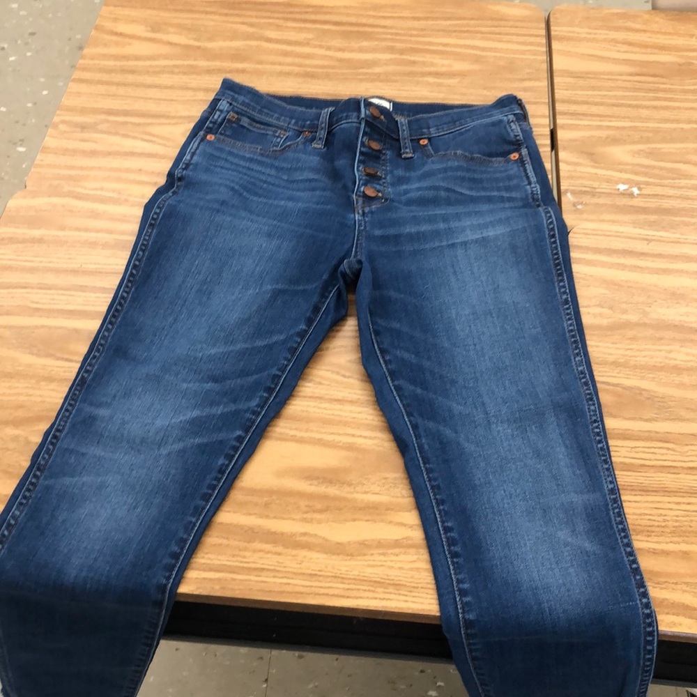 Madewell High Rise Button Fly size 29